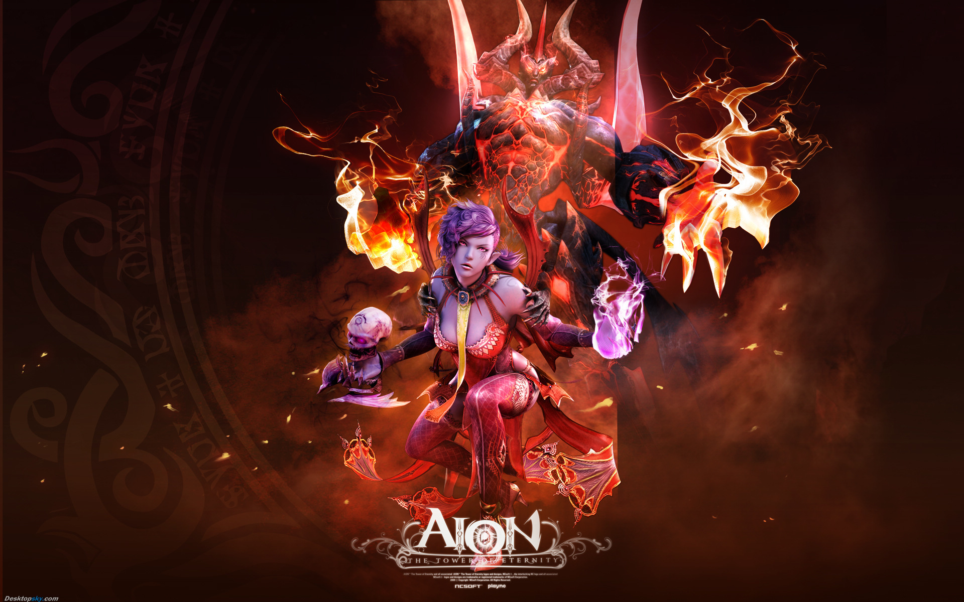 aion֮Ϸɫ汳ͼƬȫ