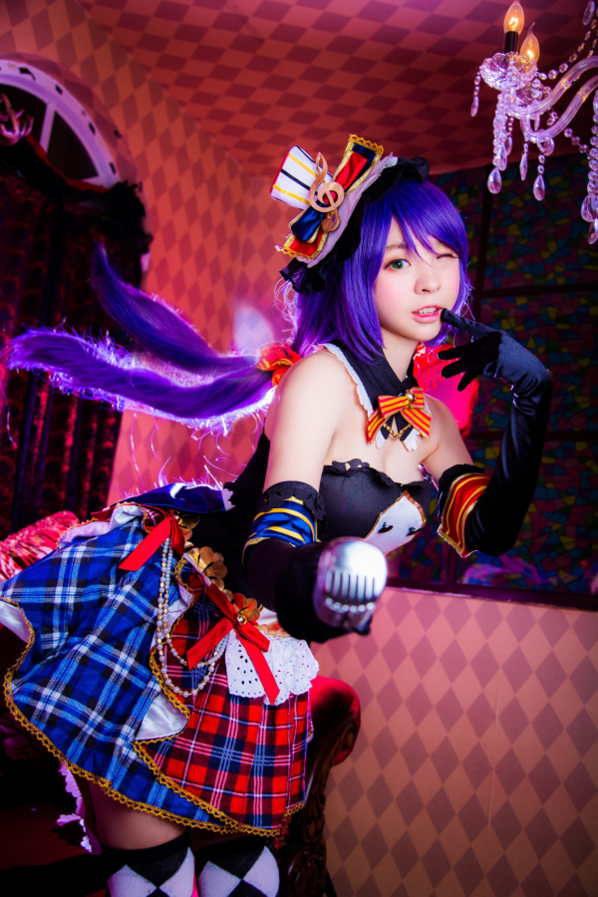 ѧ᳤Ůͣ Love Live!ϣŮ;CosplayͼƬ(ͼ1)