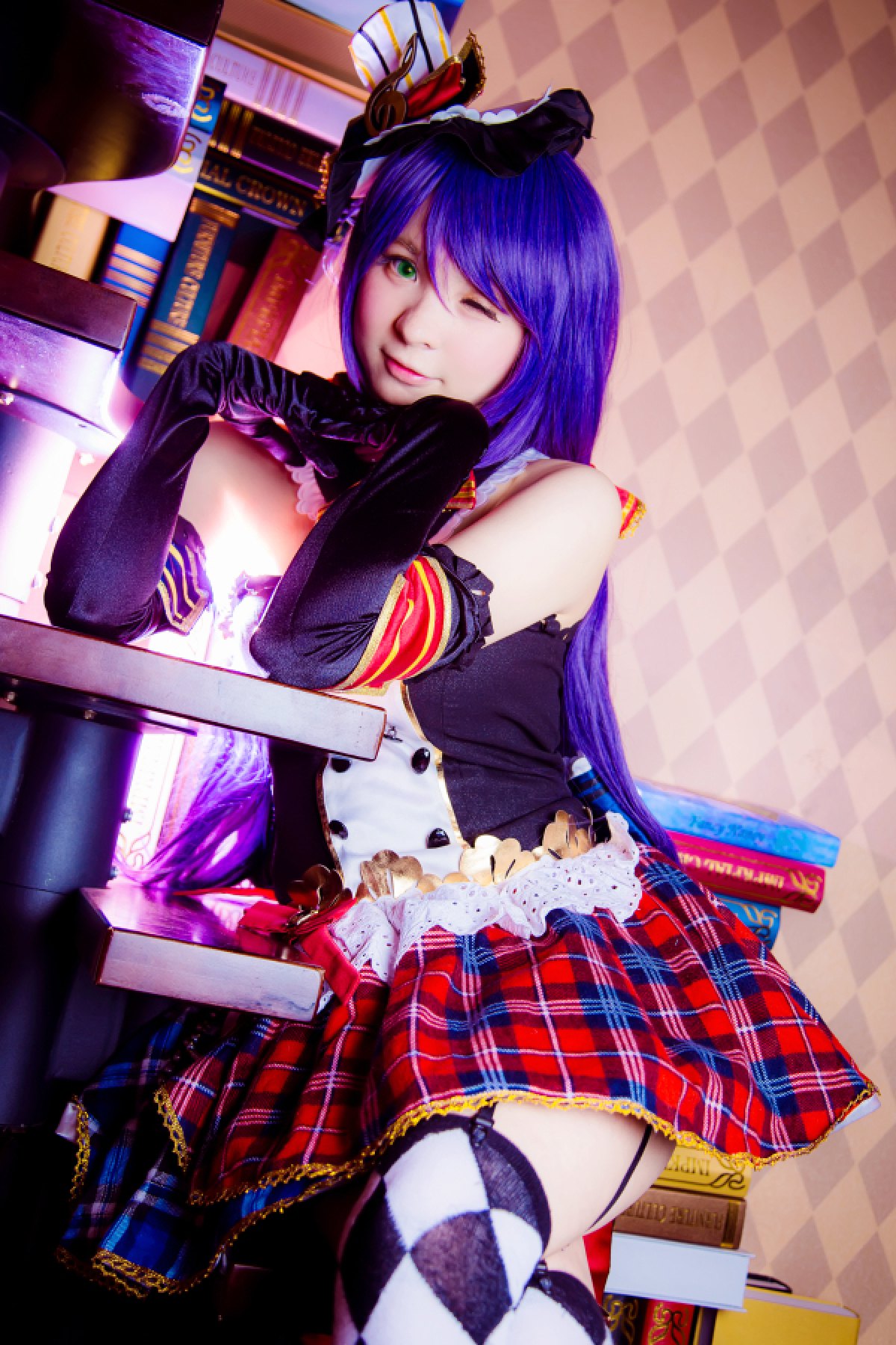 ѧ᳤Ůͣ Love Live!ϣŮ;CosplayͼƬ(ͼ6)