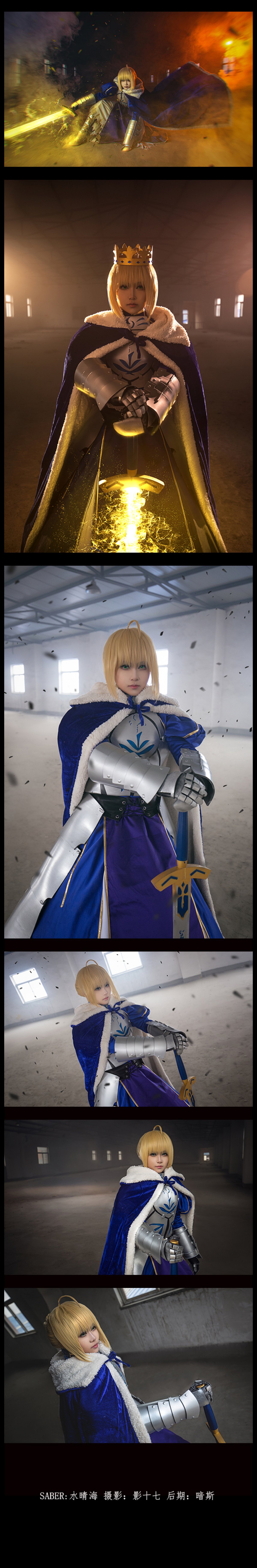 Fate/Stay NightսŮSaberɪͬcosͼƬ