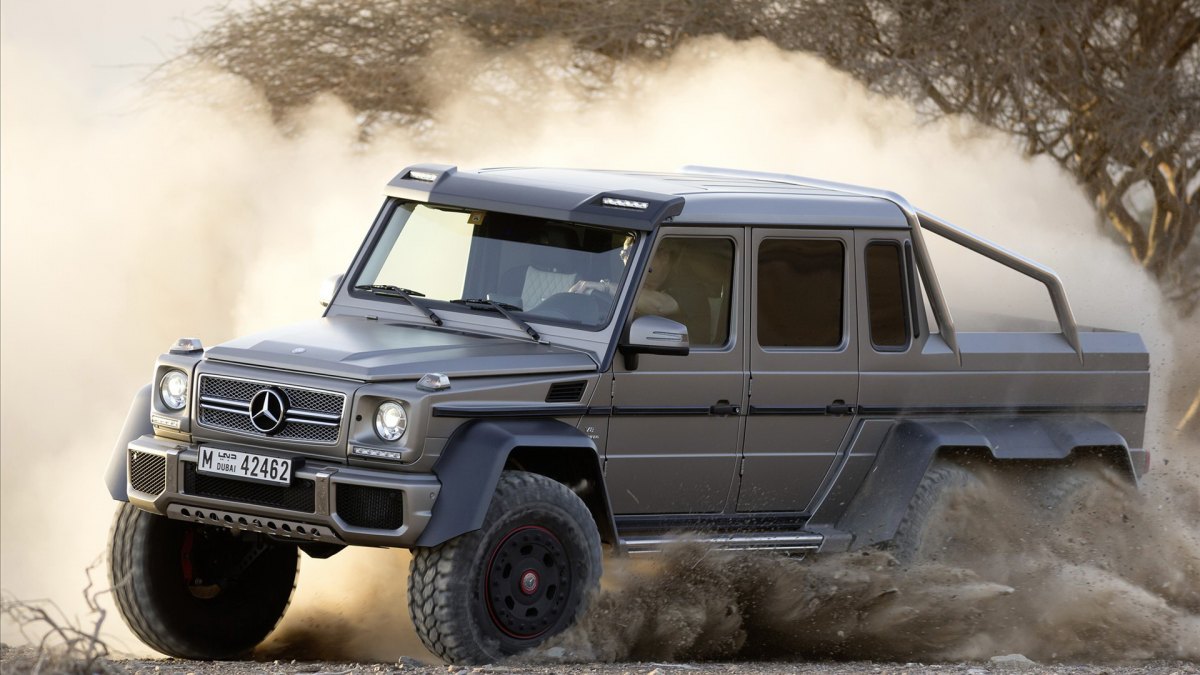 ԽҰ G63 AMG 6X6 ǿƤֽ(ͼ35)