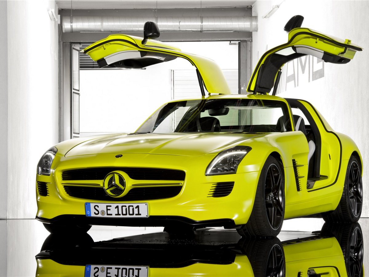 Mercedes Benz۴ܣSLS AMG E-CELL(ͼ9)