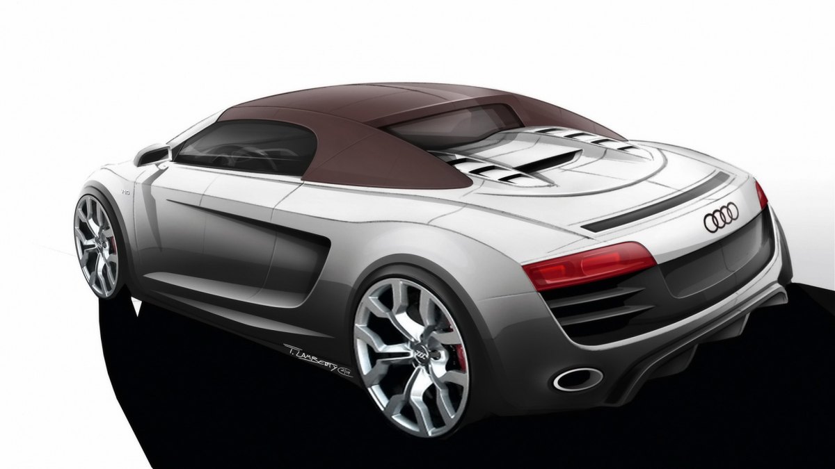 Audi R8 SpyderµܳͼƬֽ(ͼ7)